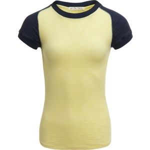 Free People Burnout Raglan Tee Top M